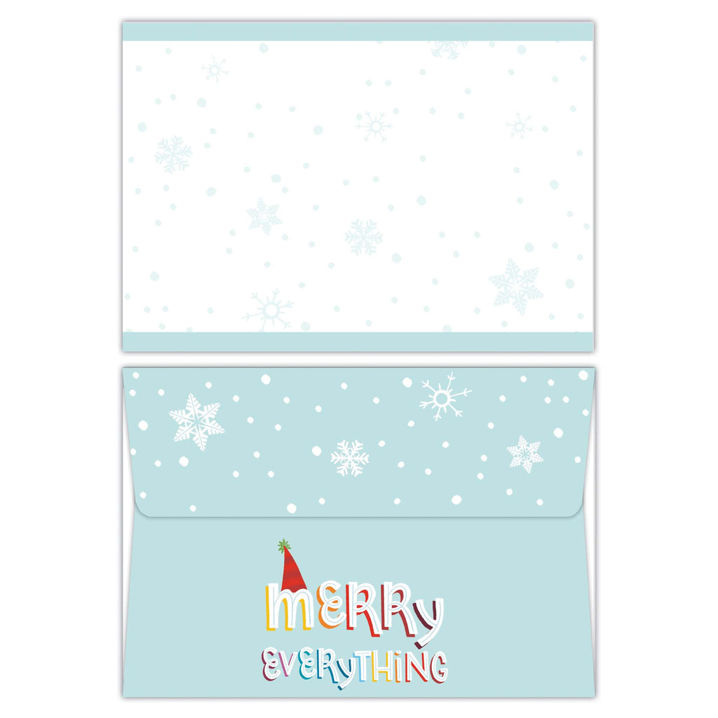 Merry Everything Happy Always Christmas Cards by Crown Point Graphics