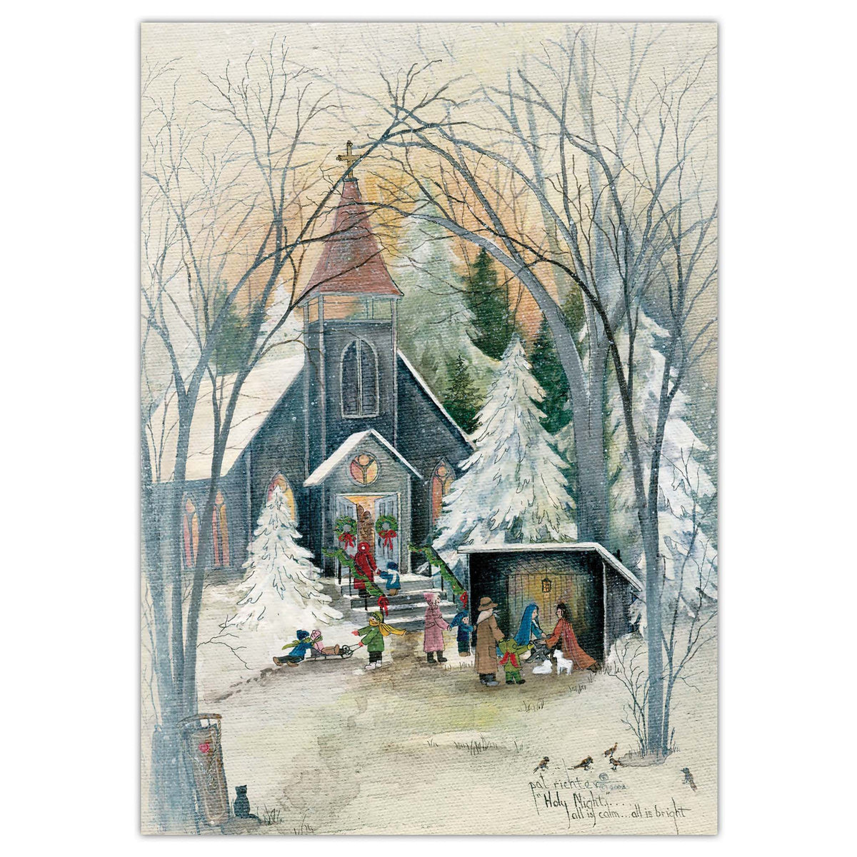 Holy Night - Boxed Christmas Cards 18 Cards and Envelopes