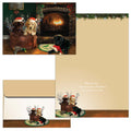 Holiday Lab Puppies - Boxed Christmas Cards 16 Cards and Envelopes