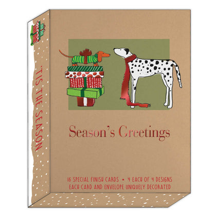 Tis the Season - Box of 16 Christmas Cards