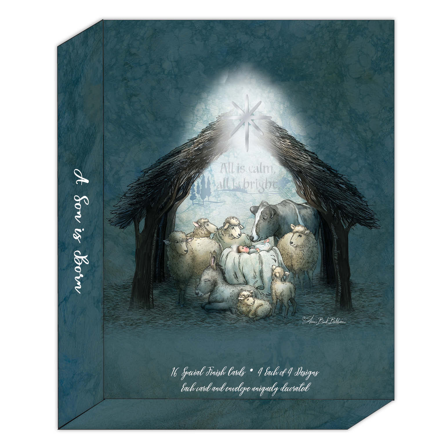 Boxed religious outlet christmas cards