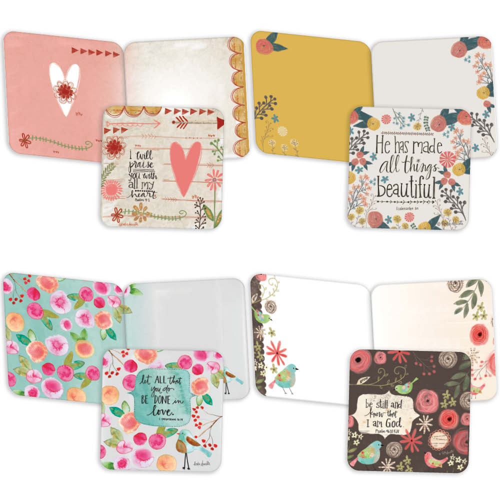 God Bless You - Boxed Note Card Assortment - 20 Cards & 20 Envelopes