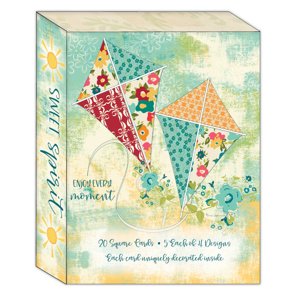 Sweet Spirit - Boxed Note Card Assortment - 20 Cards & 20 Envelopes