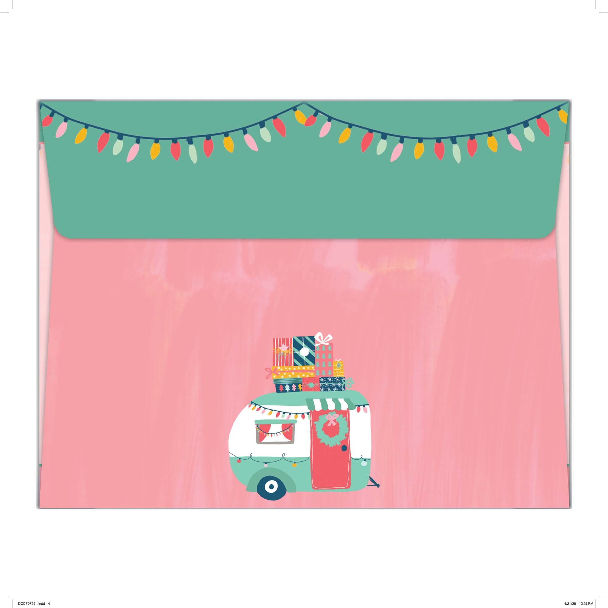 Decorated envelope
