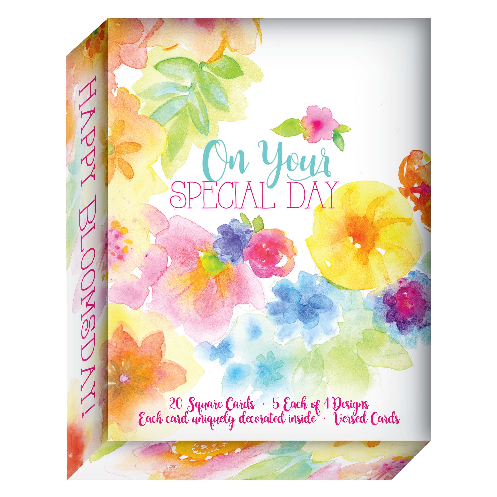 Happy Bloomsday | Square Birthday Cards by Crown Point Graphics