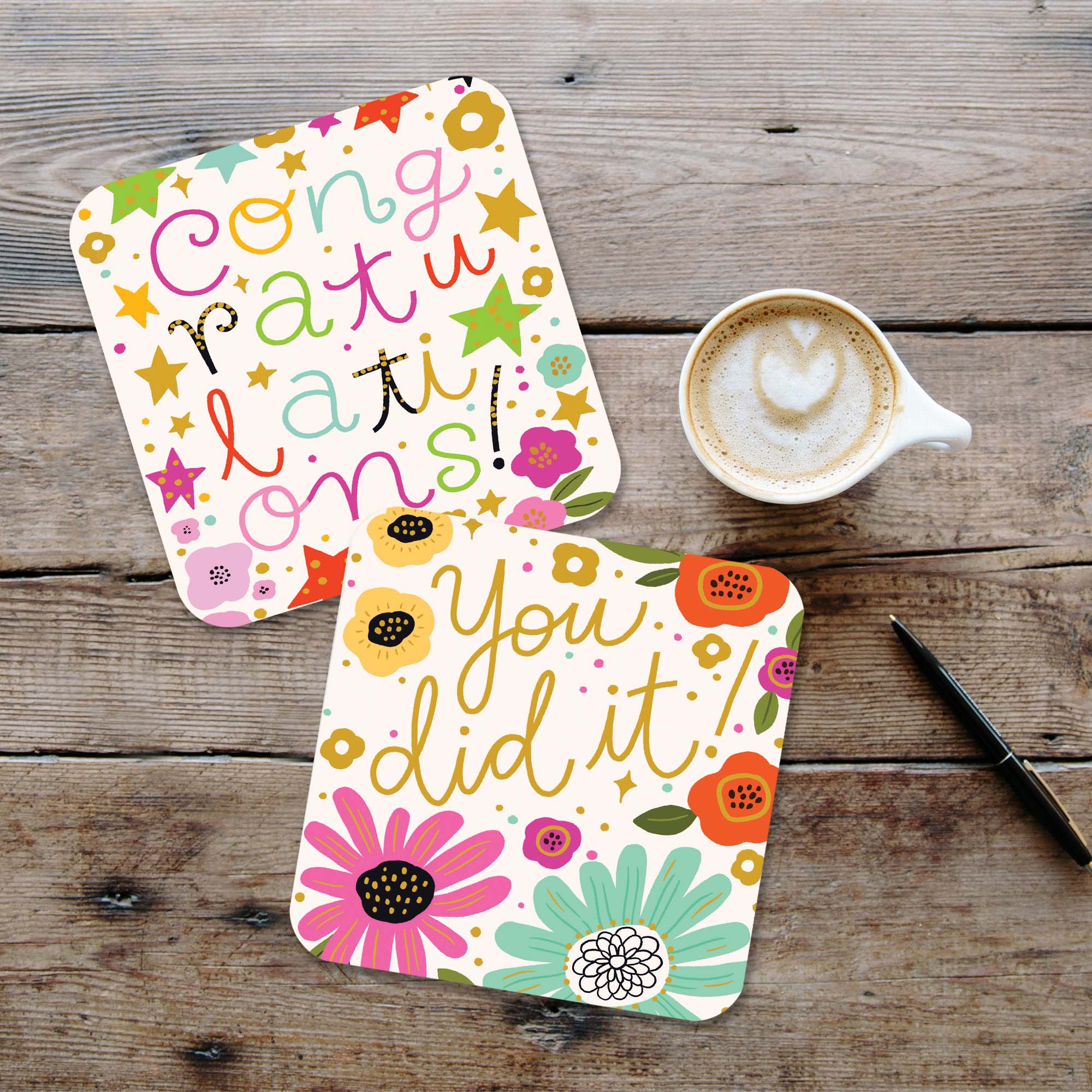 Moments to Celebrate | Square Congratulation Cards by Crown Point Graphics