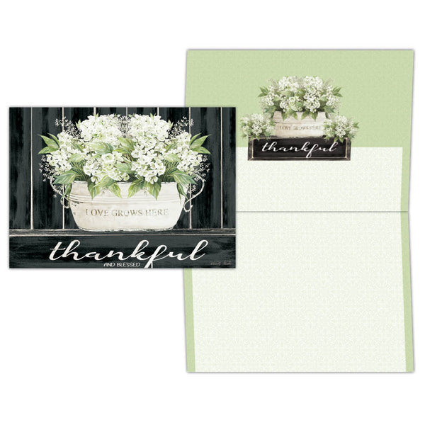 Delighted in the Light - Boxed Blank Note Cards -15 Cards & Envelopes
