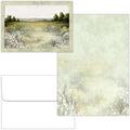 Green Landscape | Notecards with Keepsake Box