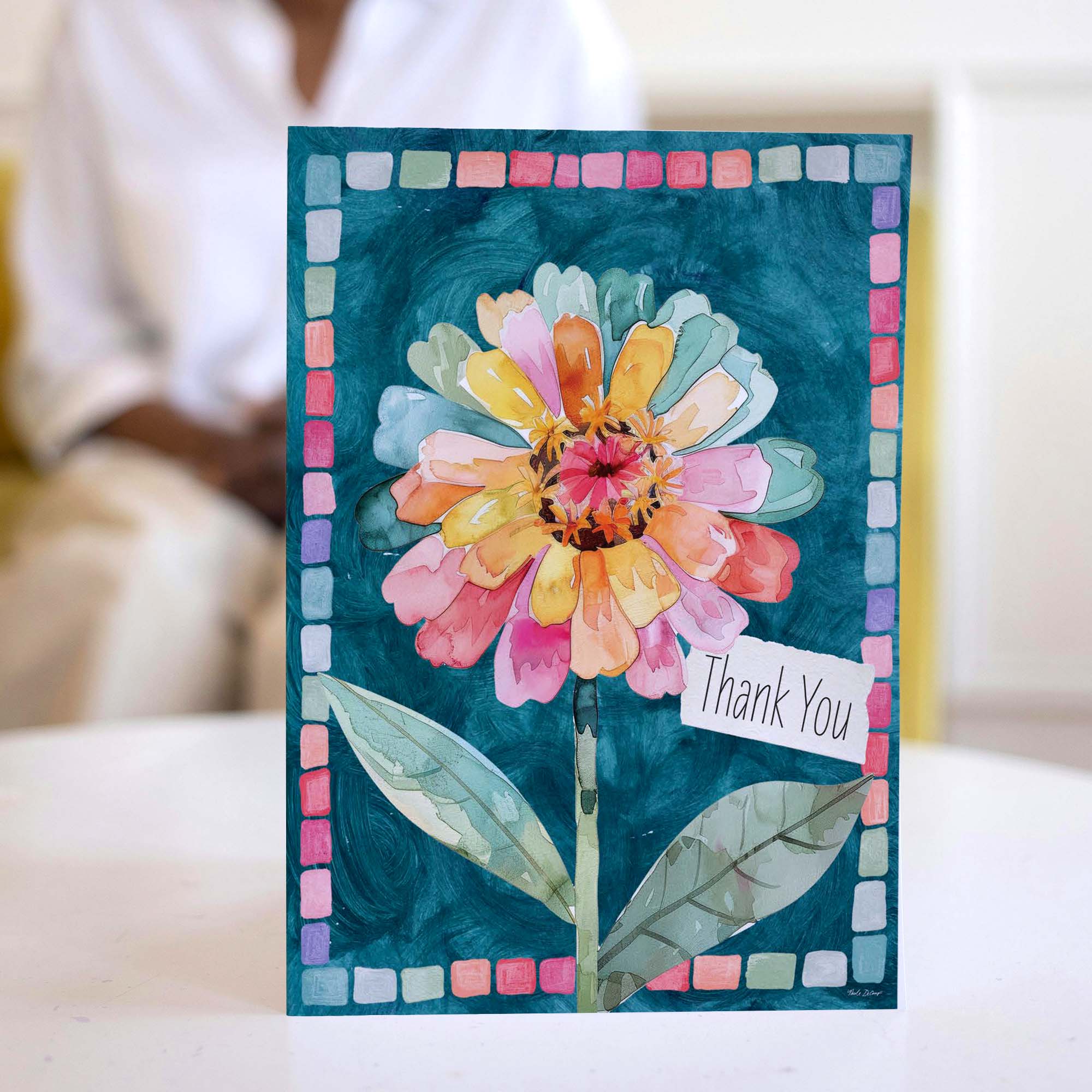 Colorful Flower | Boxed Thank You Cards by Crown Point Graphics