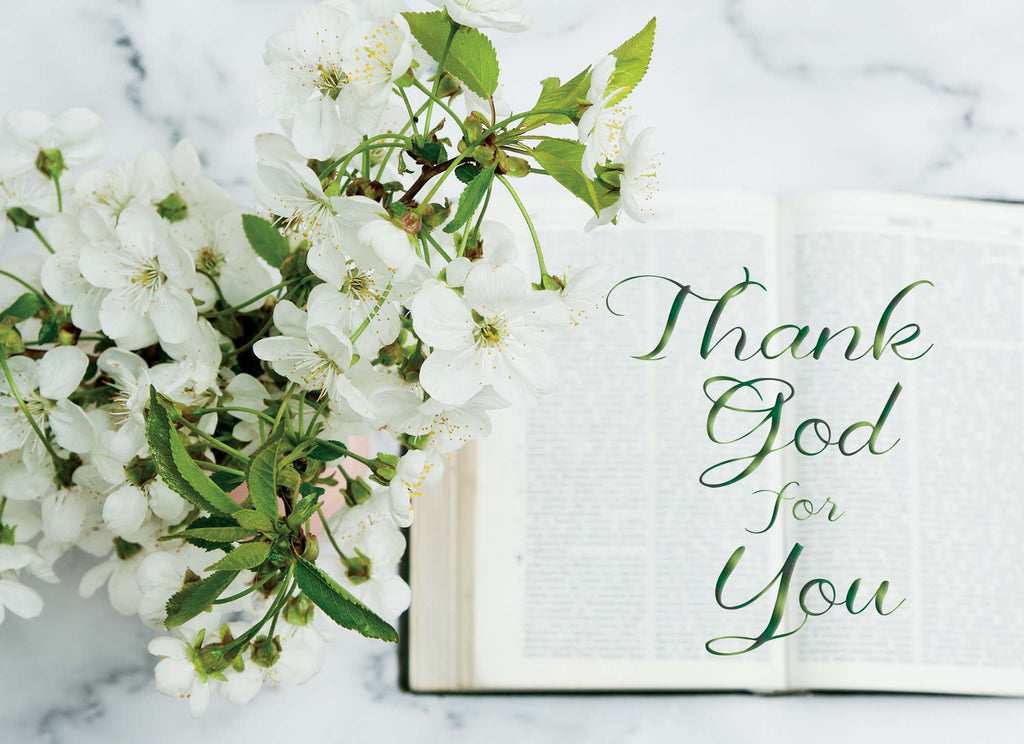 Christian Birthday Cards by Shared Blessings - Bibles and Flowers, 12 Cards and Envelopes