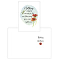 Watercolor Meadow Flowers Sympathy Card