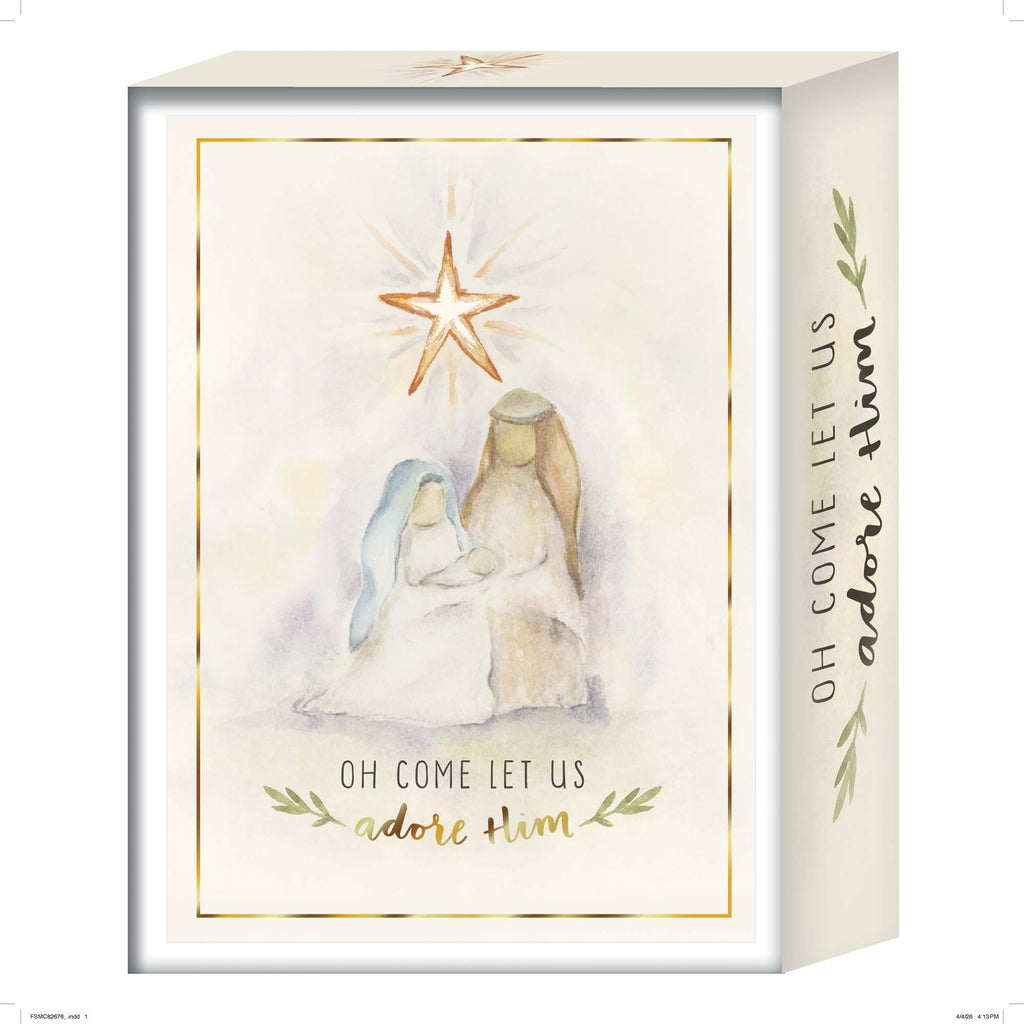Box of Christmas cards