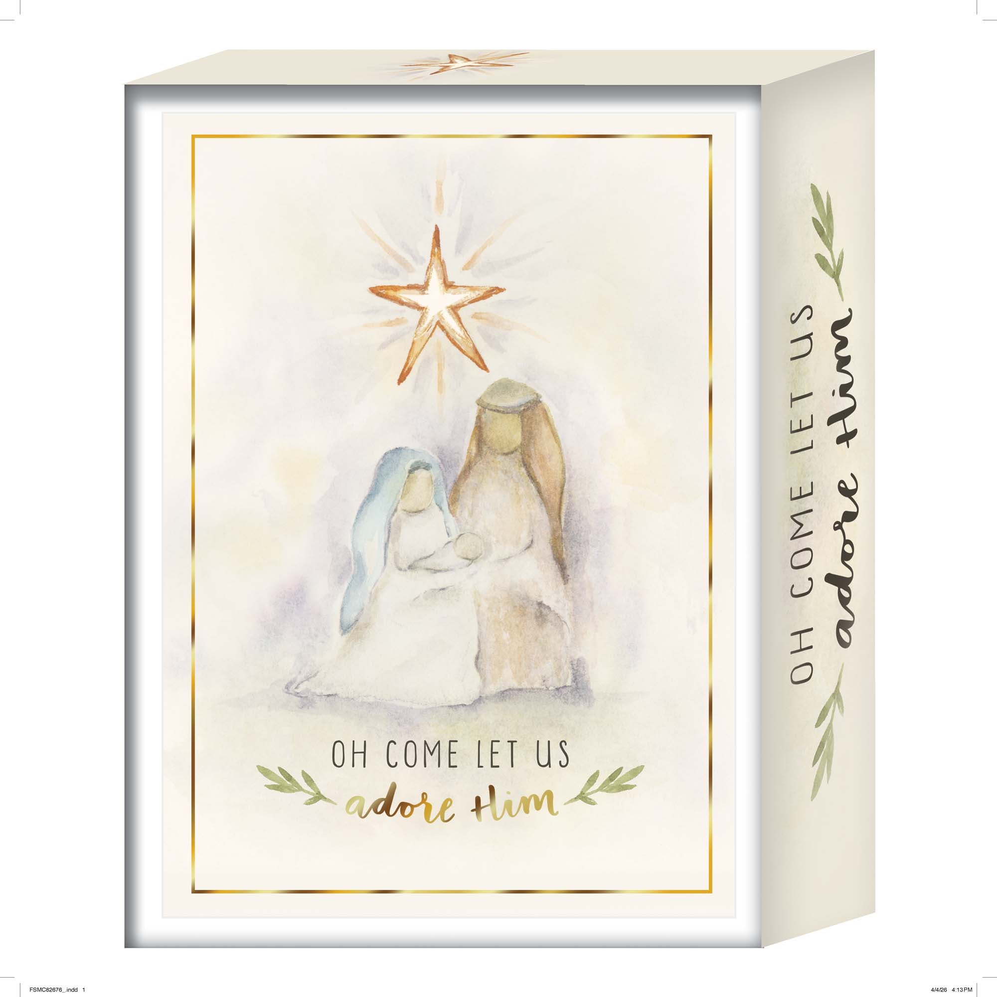 Box of Christmas cards