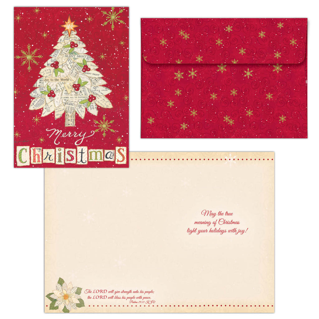 Christmas -30 Boxed Christmas Cards & Envelopes