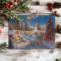 Happy Spirits Await -  30 Boxed Christmas Cards and Envelopes
