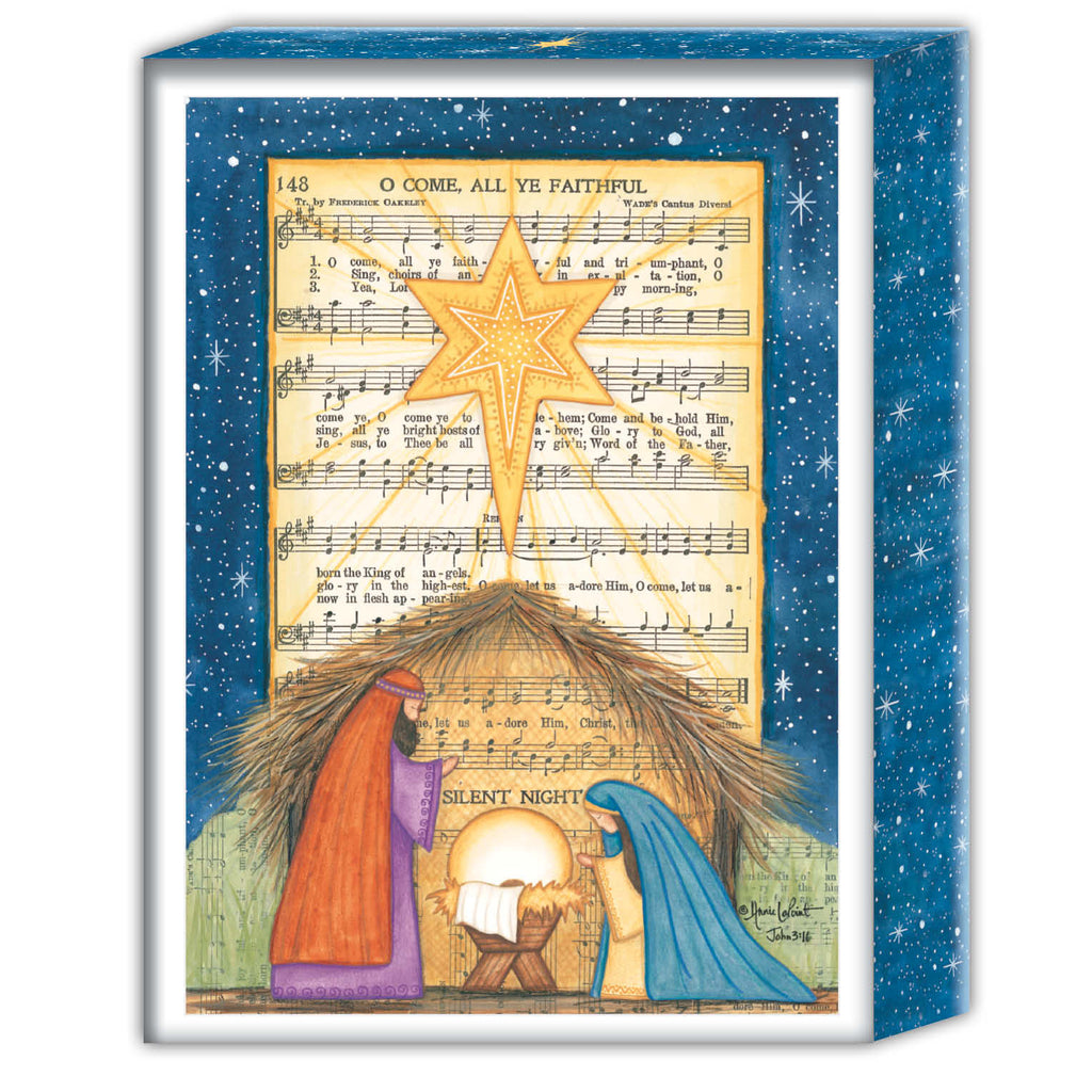 O Come All Ye Faithful - Boxed Christmas Cards