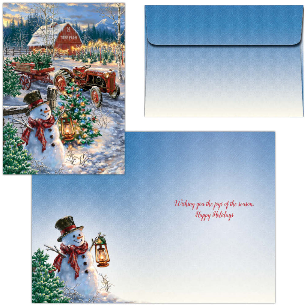 Christmas Tree Farm - 16 Boxed Christmas Cards