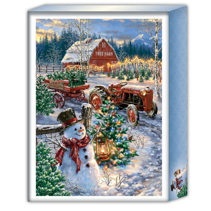 Christmas Tree Farm - 16 Boxed Christmas Cards