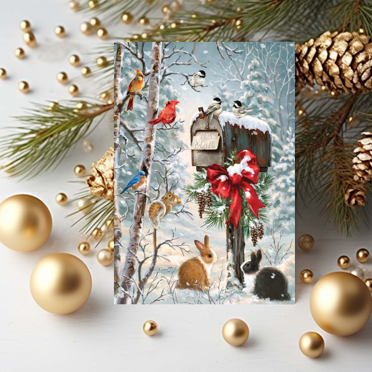 Christmas Tidings -16 Boxed Christmas Cards