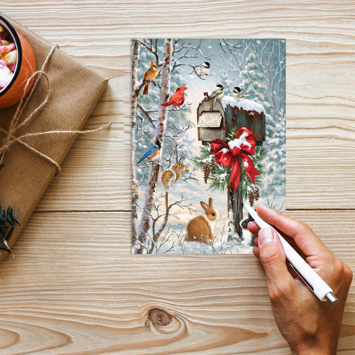 Christmas Tidings -16 Boxed Christmas Cards