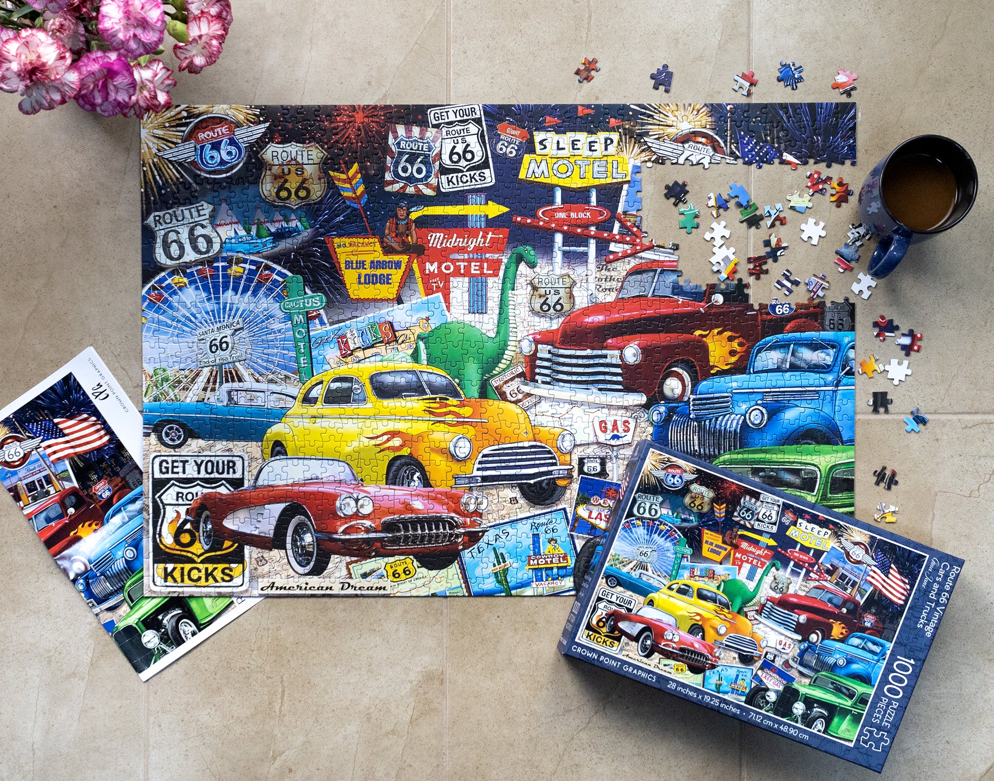 route 66 1000 piece puzzle