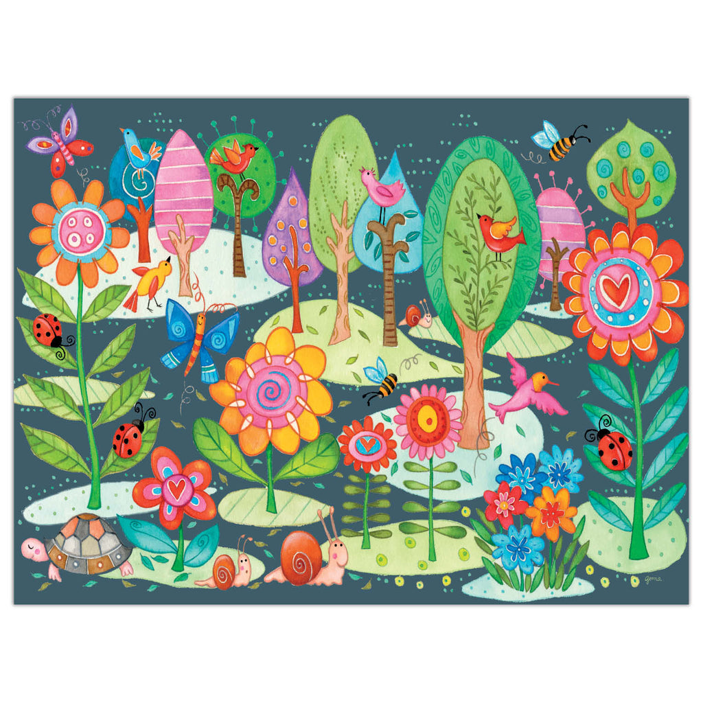 Colorful Garden - 500 Piece Jigsaw Puzzle