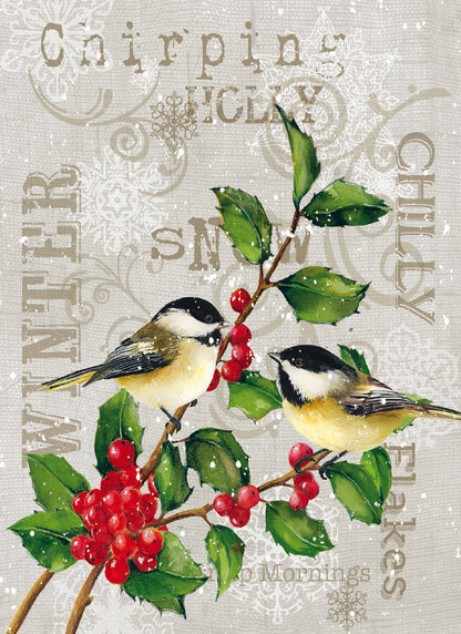 Boxed Christmas Cards - Winter Birds II