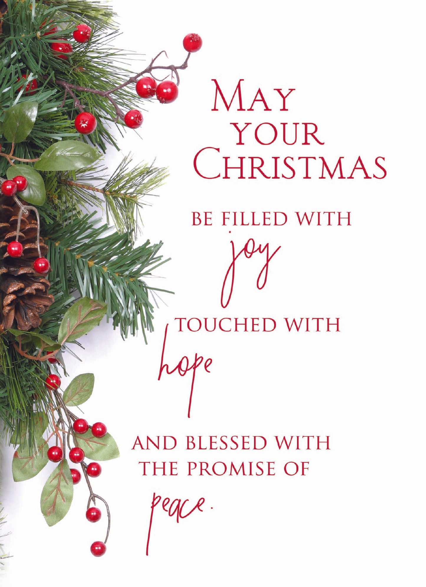 Christmas Blessings - Large Christmas Card Boxed Assortment with KJV Scripture