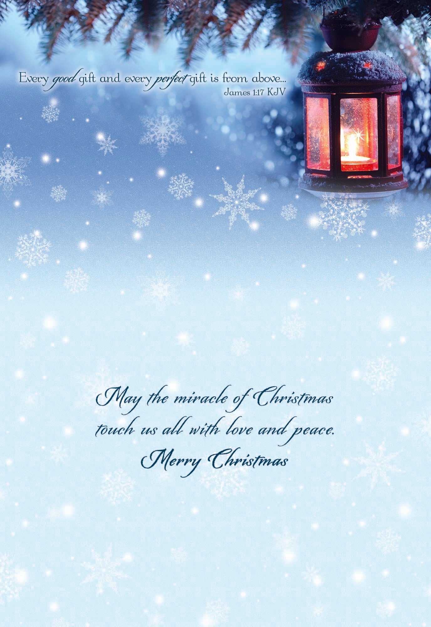Glory to God - Large Christmas Card Boxed Assortment with KJV Scripture