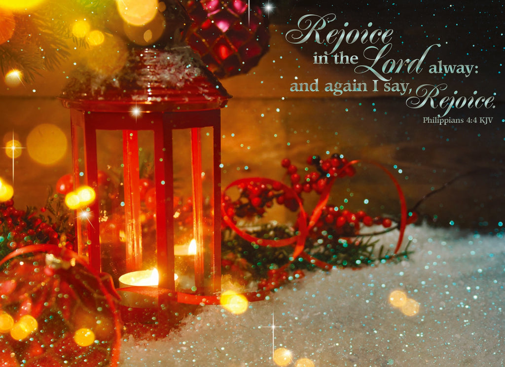 Large Boxed Christmas Card Assortment- Joyful Greetings - 24 cards and envelopes