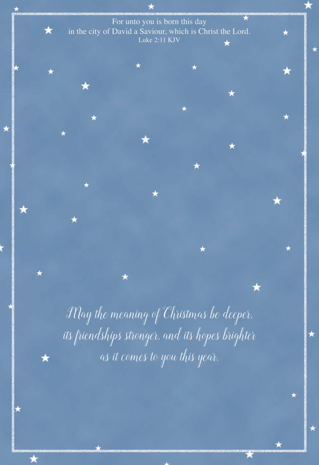 Religious Boxed Christmas Cards by Shared Blessings - Cozy Moments. 12 cards and envelopes