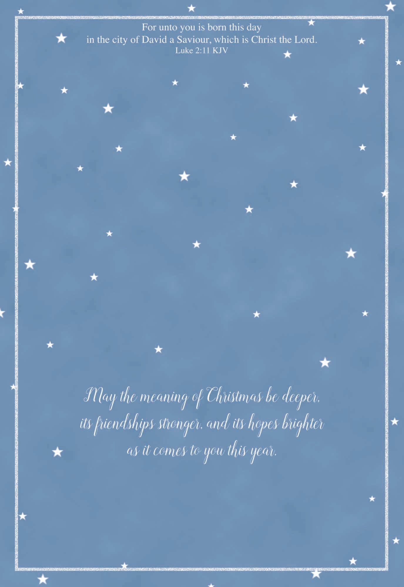 Religious Boxed Christmas Cards by Shared Blessings - Cozy Moments. 12 cards and envelopes