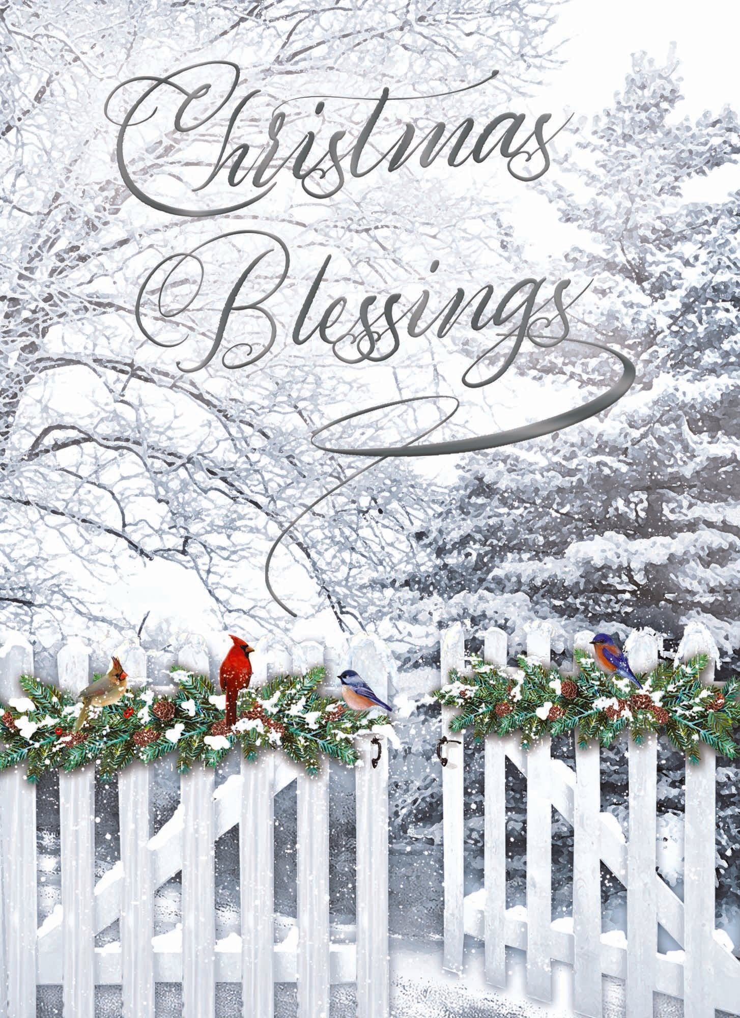 Large Boxed Christmas Card Assortment- Joyful Greetings - 24 cards and envelopes