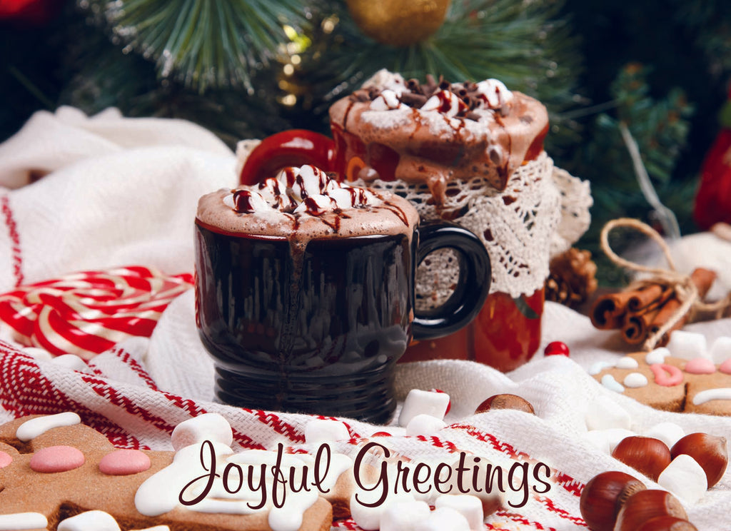 Christian Christmas Cards by Shared Blessings - Cozy Christmas, 12 Religious Cards and Envelopes