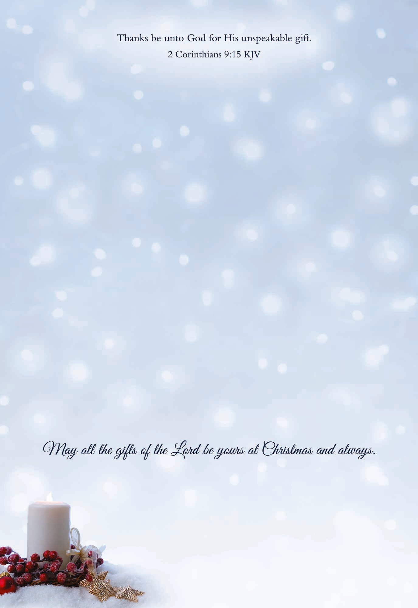 Large Boxed Christmas Card Assortment- Joyful Greetings - 24 cards and envelopes