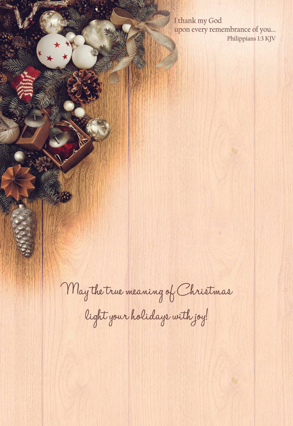 May the true meaning of Christmas light your holidays with joy!