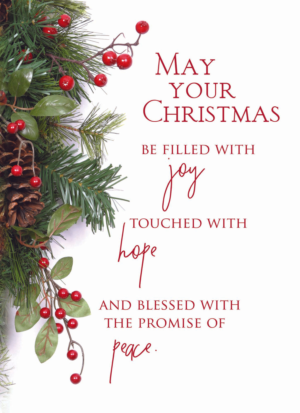 Large Boxed Christmas Card Assortment- Blessings of Christmas - 24 cards and envelopes