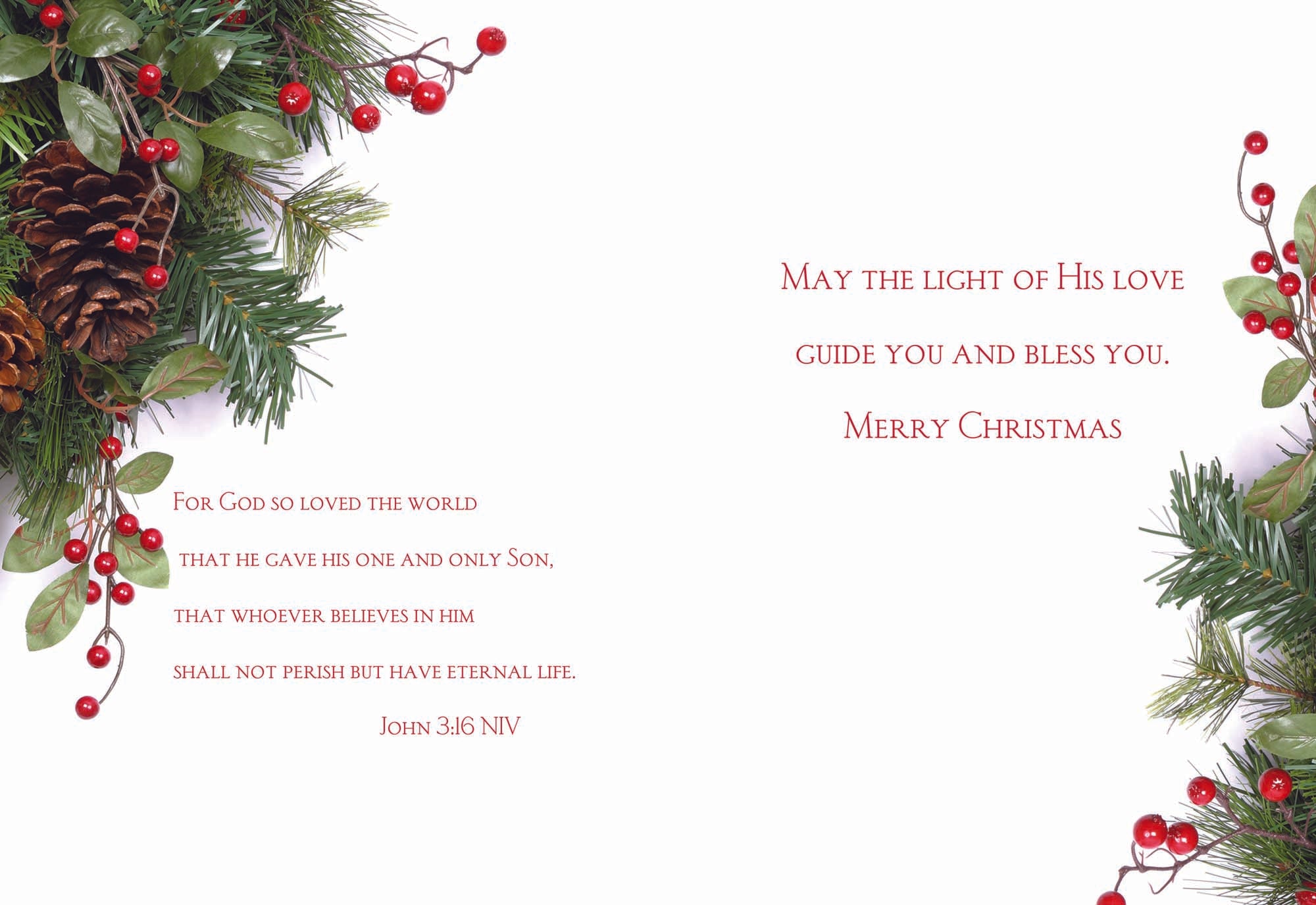 Large Boxed Christmas Card Assortment- Blessings of Christmas - 24 cards and envelopes