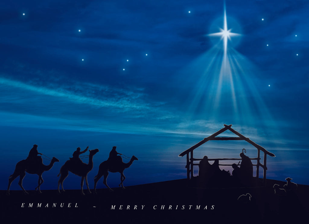 Emmanuel ~ Merry Christmas Card