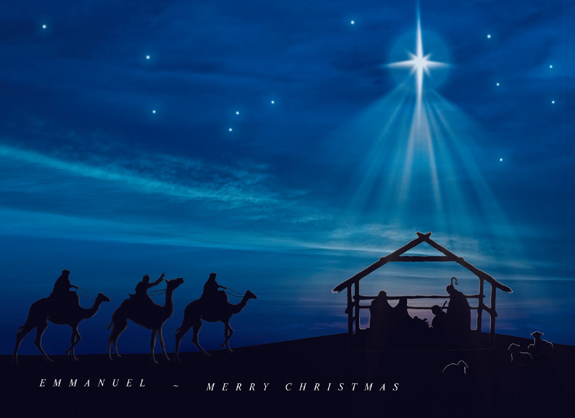 Emmanuel ~ Merry Christmas Card