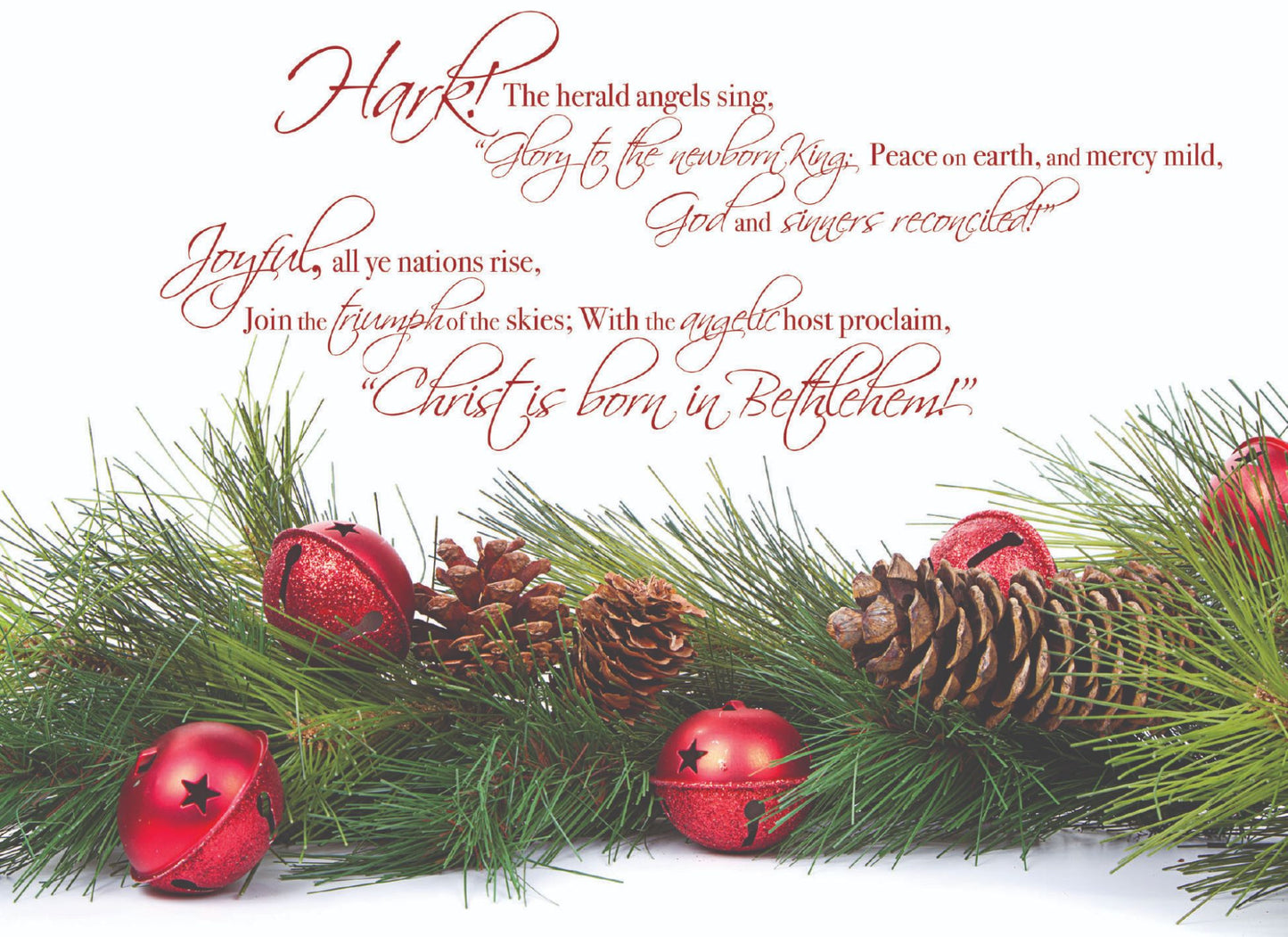 Boxed Christmas Card Assortment - Christmas Hymns, 12 NIV Cards and Envelopes