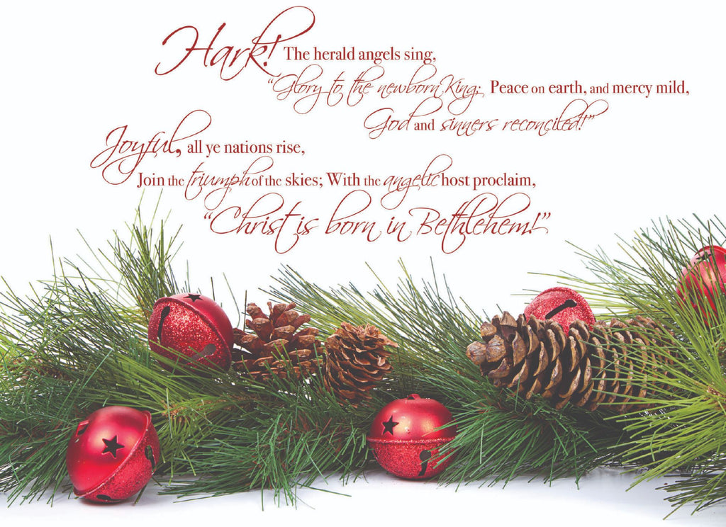 Example of a Christmas Card Assortment - Christmas Hymns
