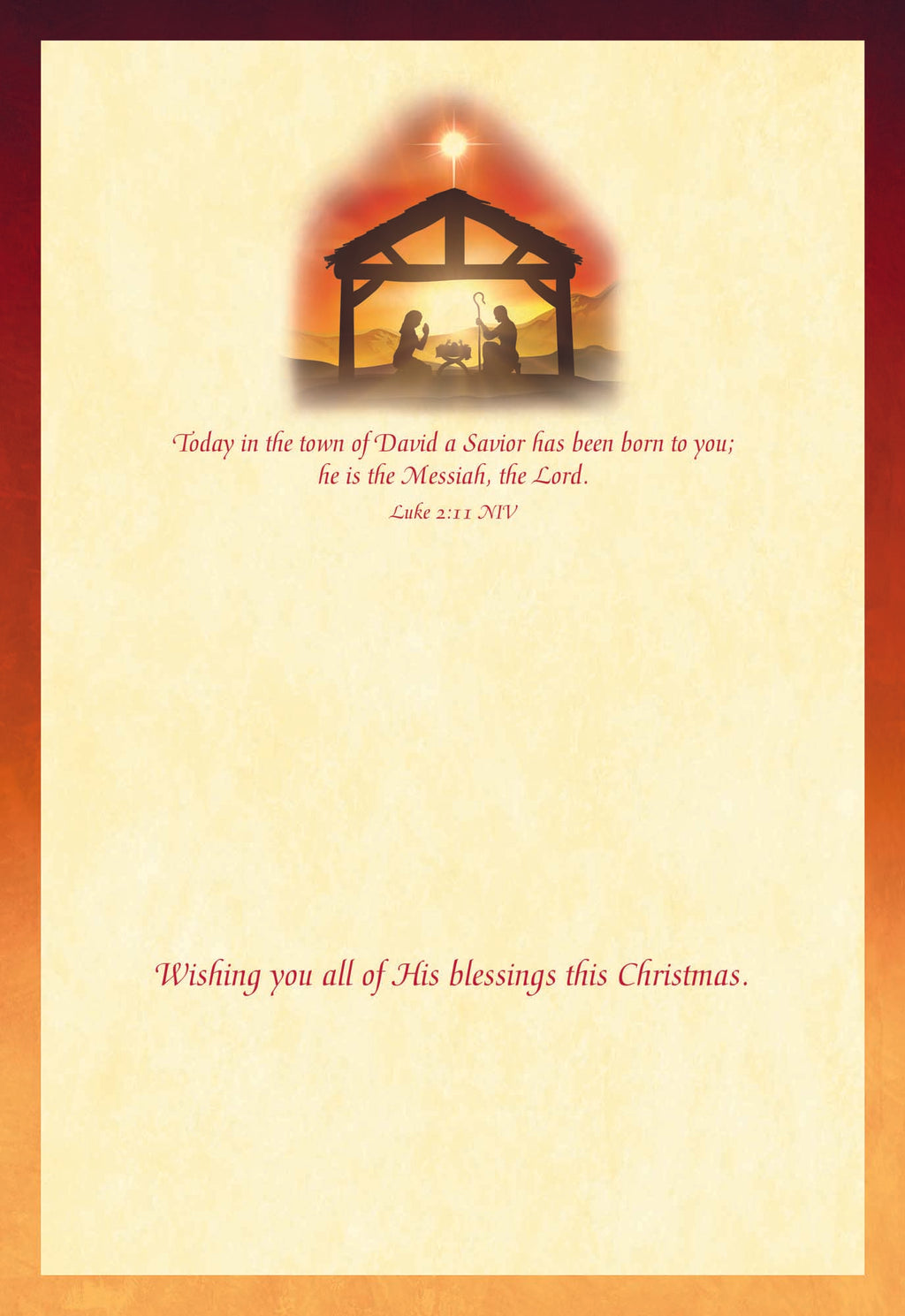 Whishing you all of His blessings this Christmas.