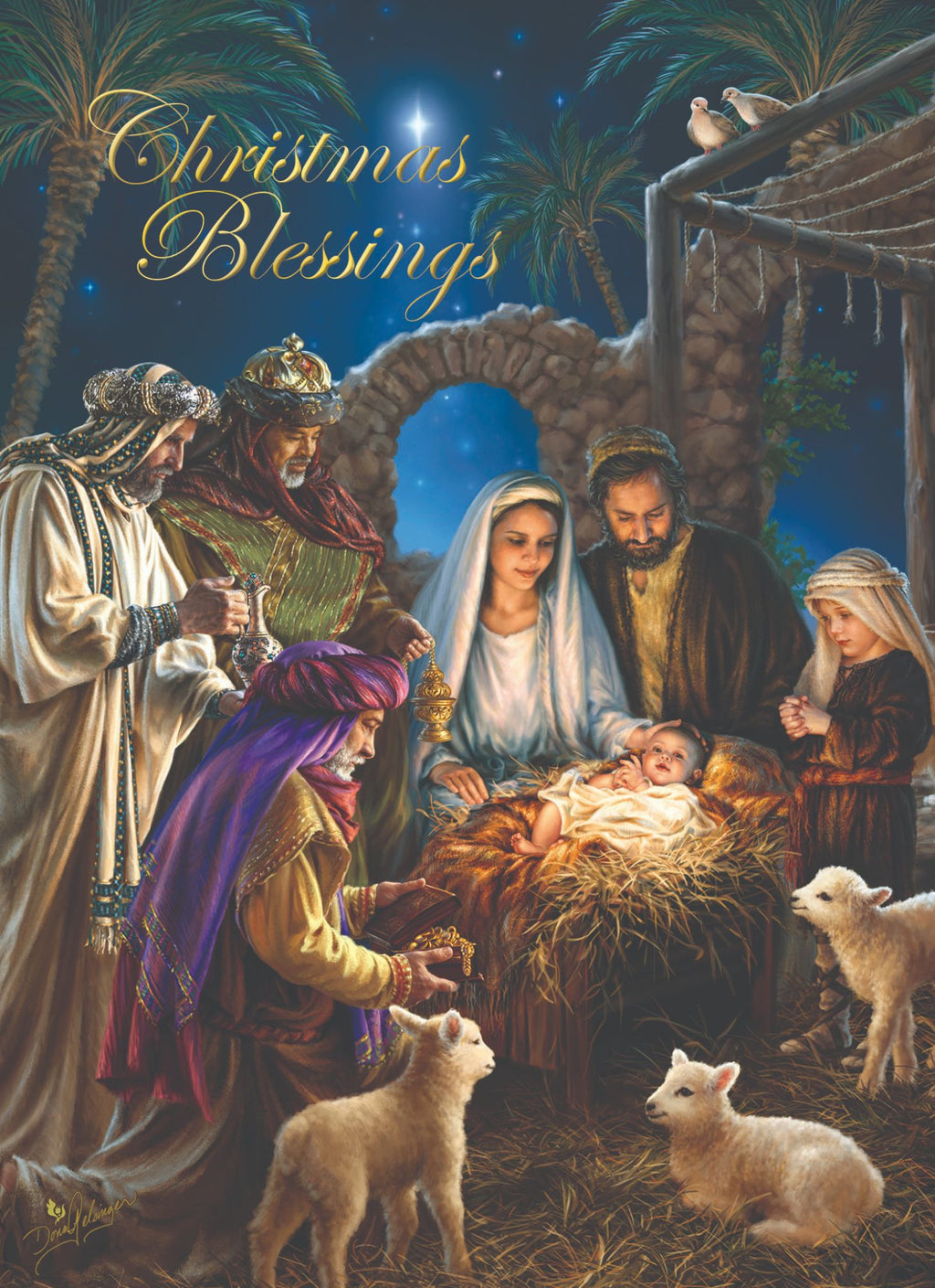 Christmas Blessings Envelope