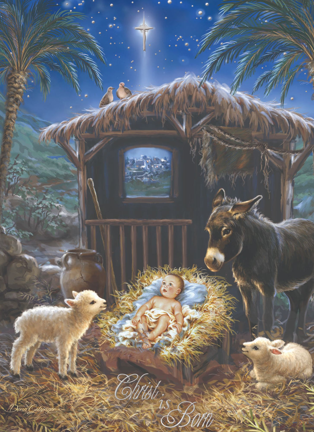 Christ is born Envelope