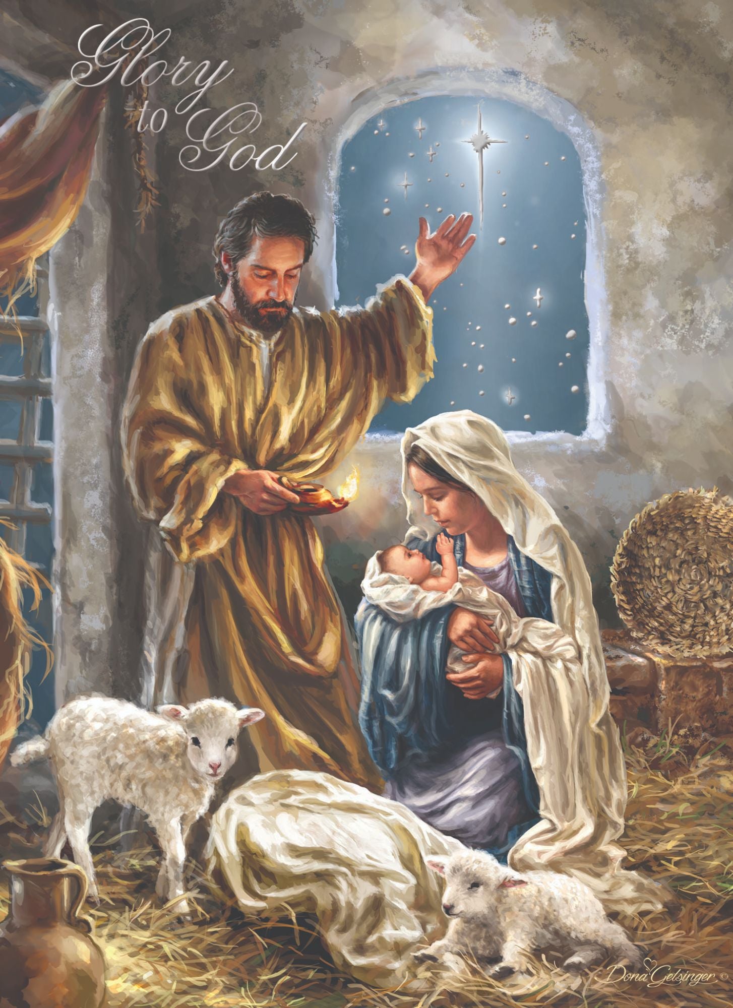 Glory to God envelope