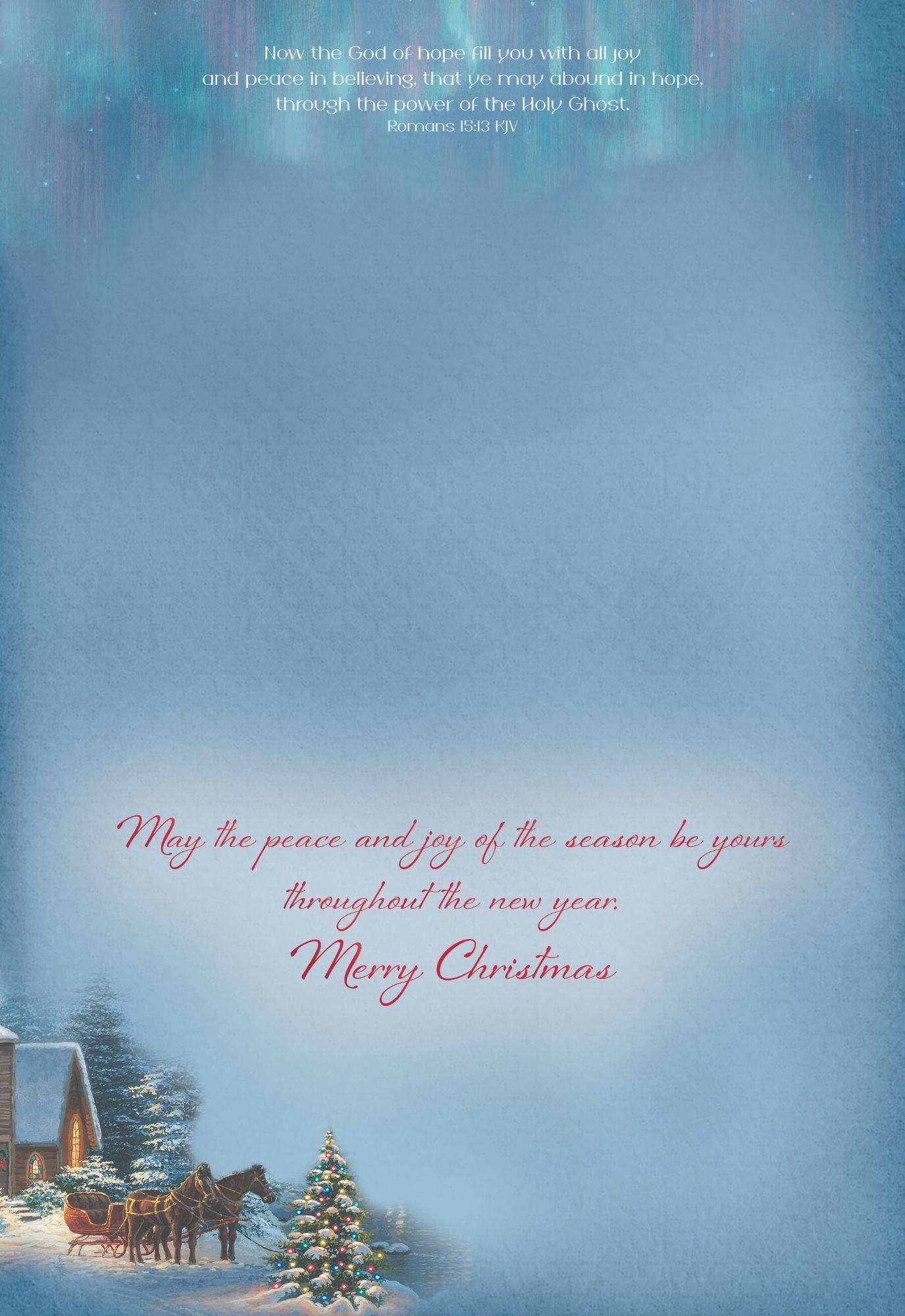 Religious Christmas Cards by Shared Blessings - Christmas Memories, box of 12 Cards and Envelopes