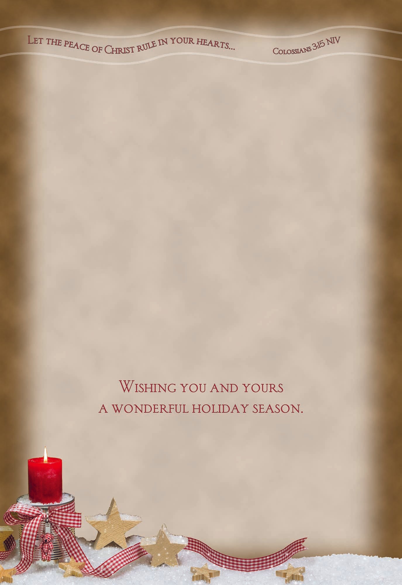 Wishing you and yours a wonderful holiday season