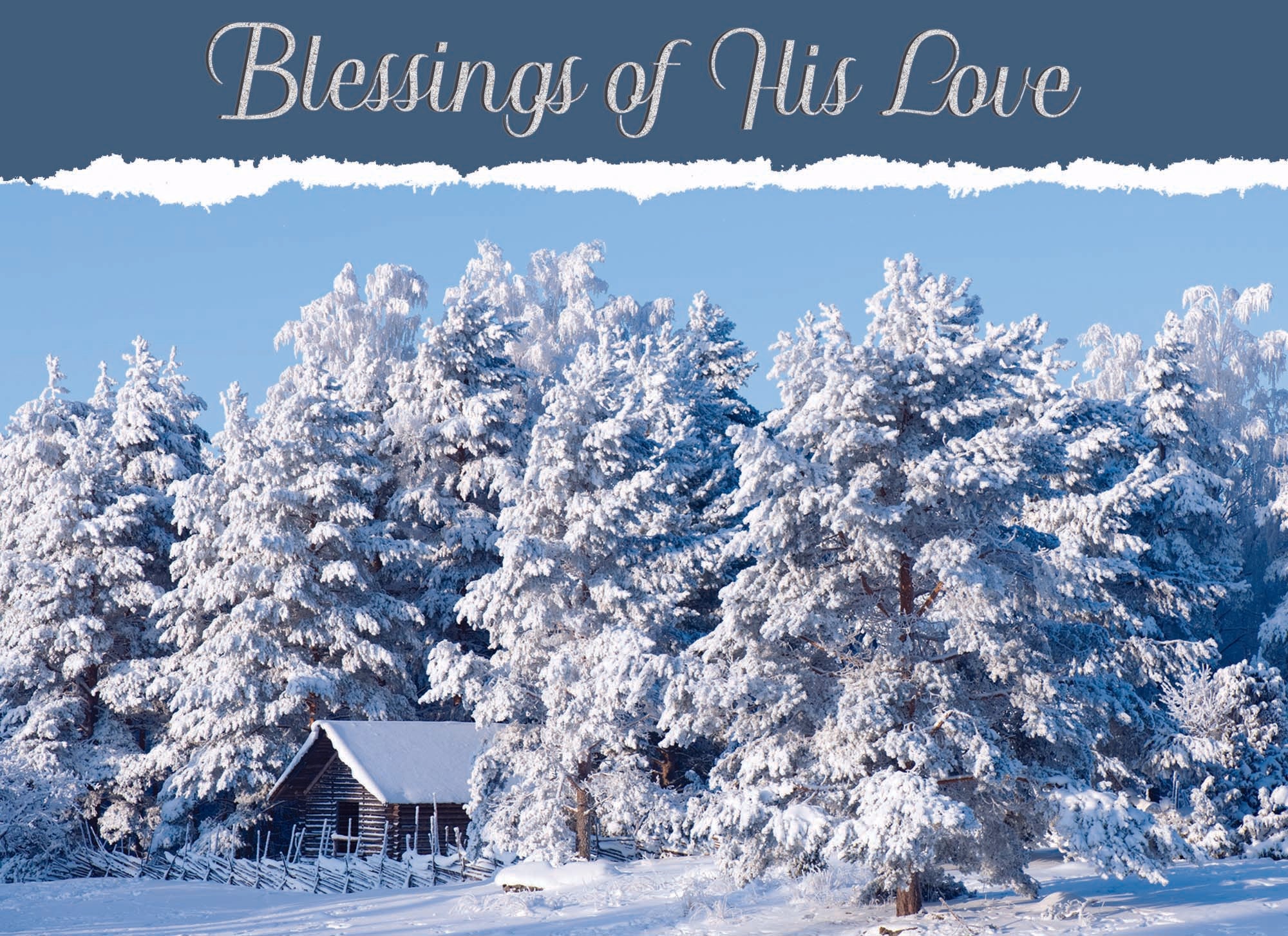 Blessings of His Love Card