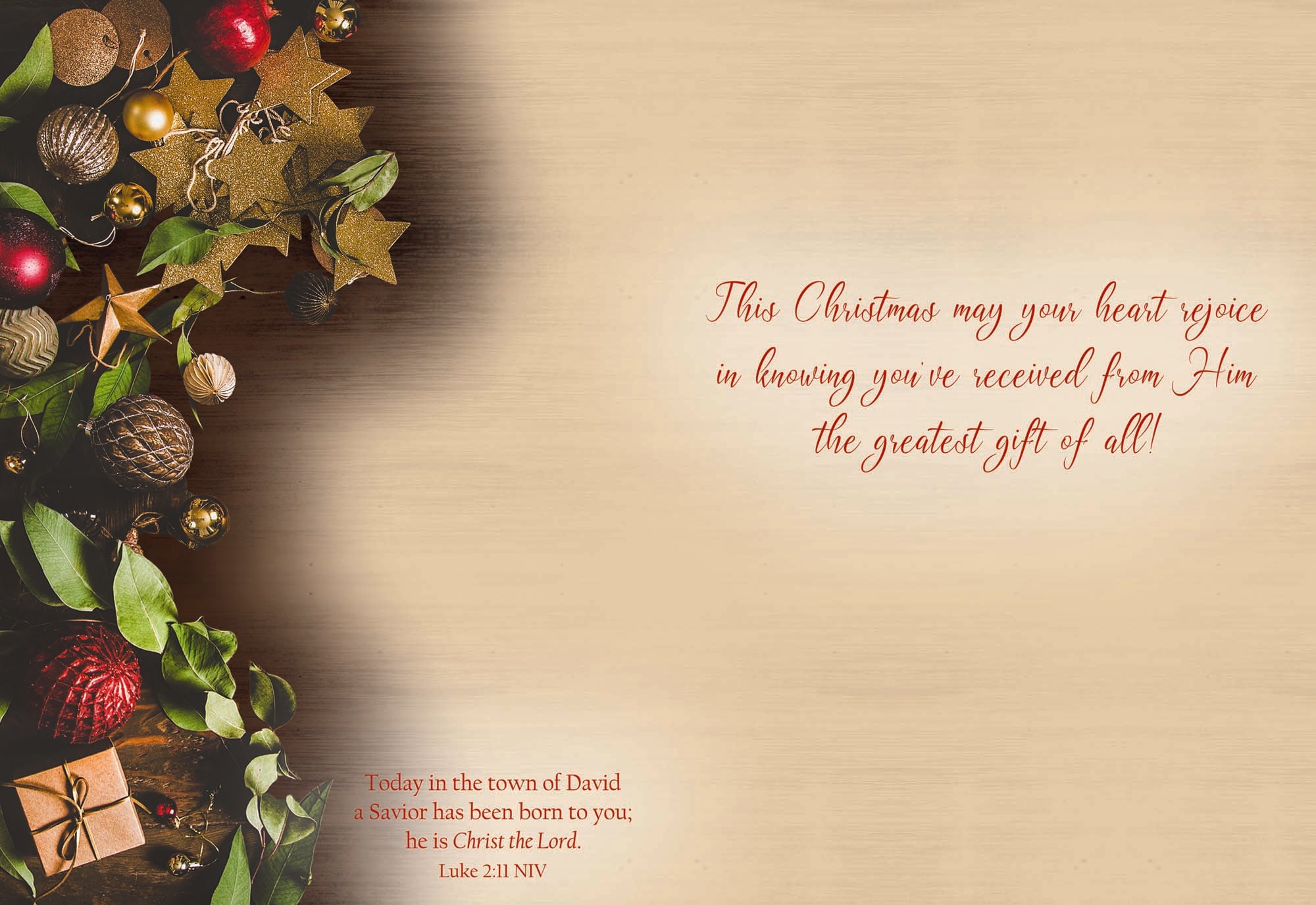 High-Quality Christmas Card